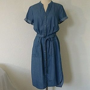 Denim dress